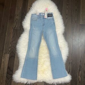 Celebrity Pink Light Blue Flare Jeans